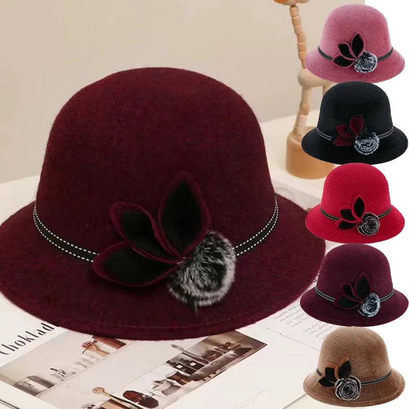 Elegant Mother’s Party Bowler Hat