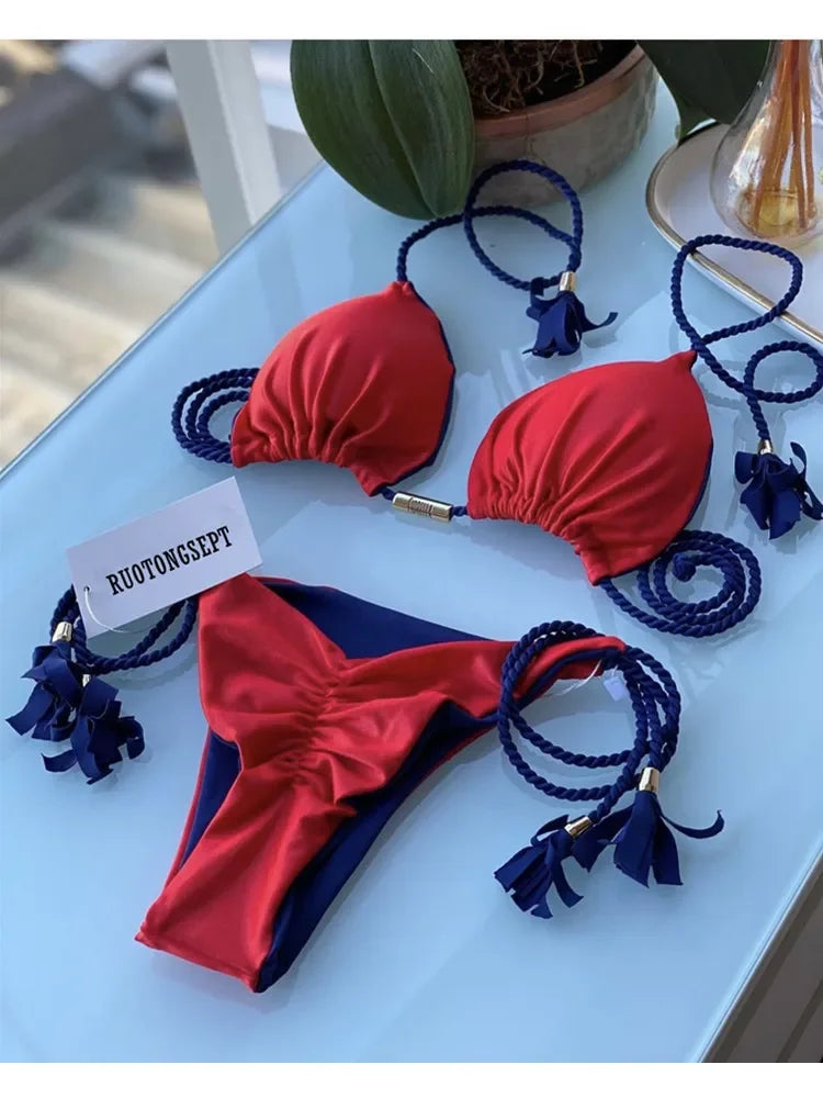 Women's Rope Bikini Set