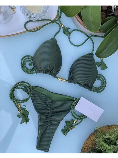 Women's Rope Bikini Set