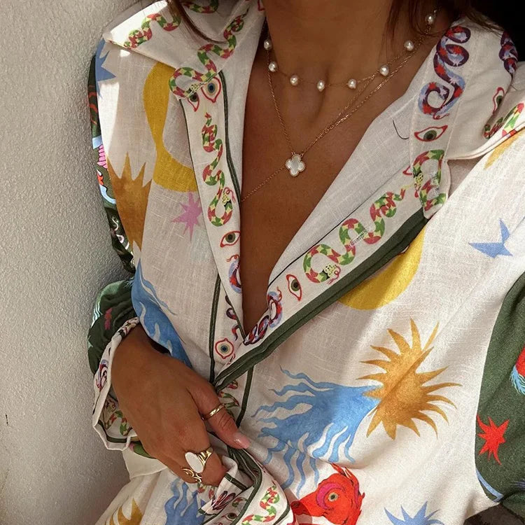 Women's Floral Suit Set