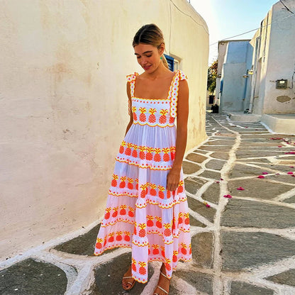 Halter Lace Up Dress