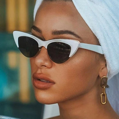 Vintage White Sunglasses