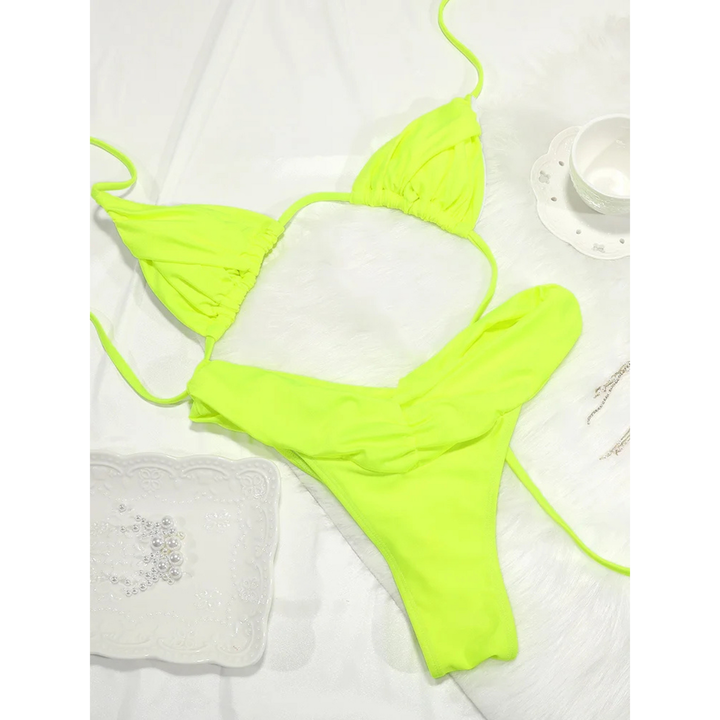Sexy Folds Micro Bikini