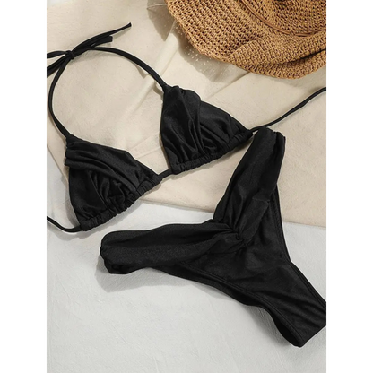 Sexy Folds Micro Bikini