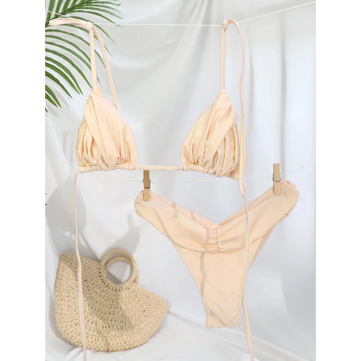 Sexy Folds Micro Bikini