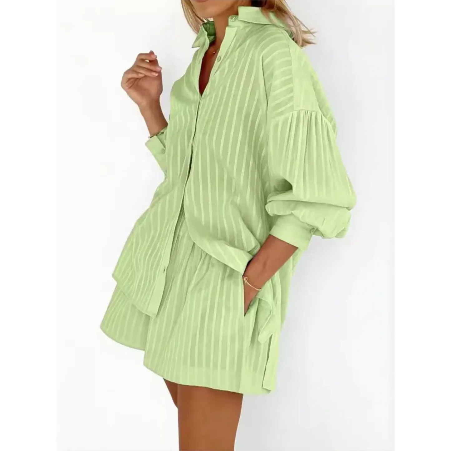 Summer Solid Cotton Set