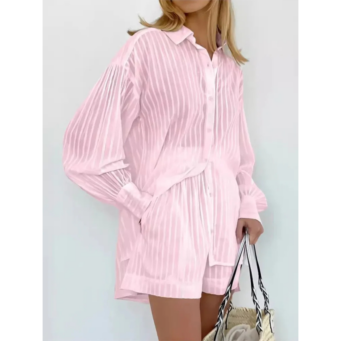 Summer Solid Cotton Set
