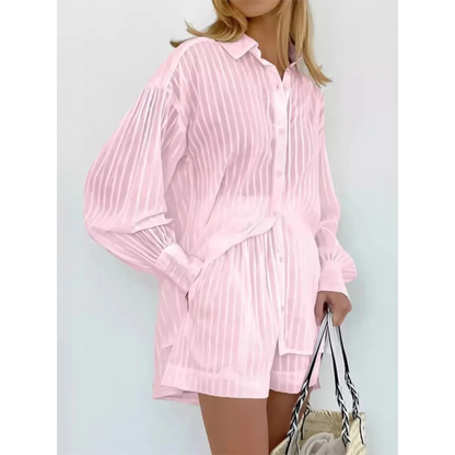 Summer Solid Cotton Set