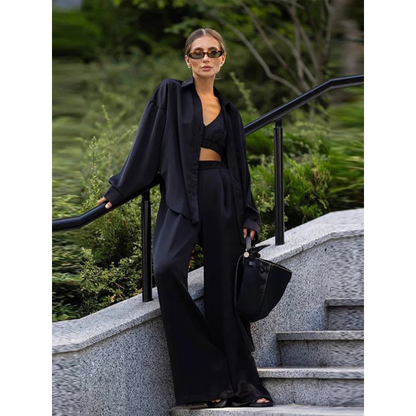 Silk 3-Piece Outfit Set