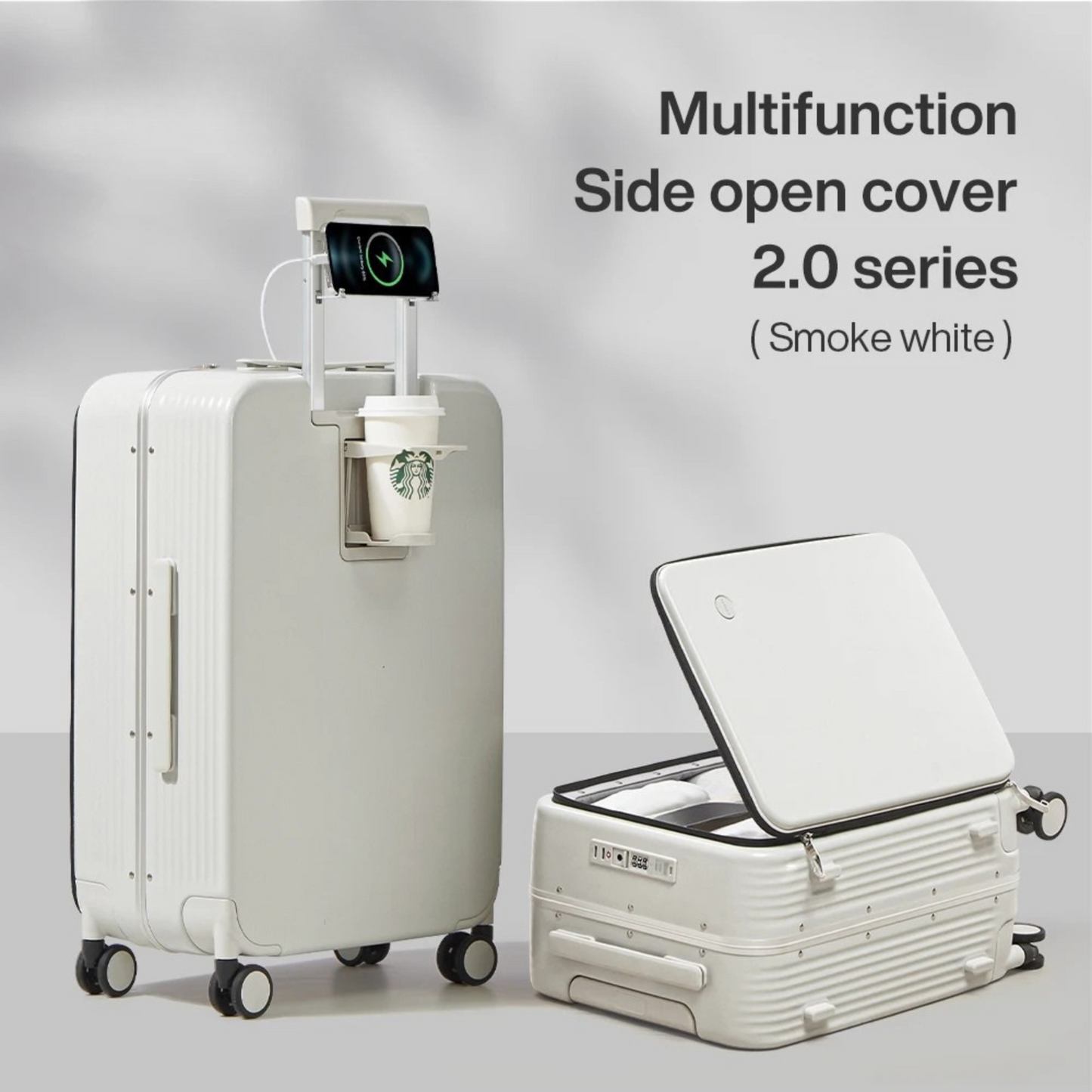 Mixi - Aluminum Frame Suitcase