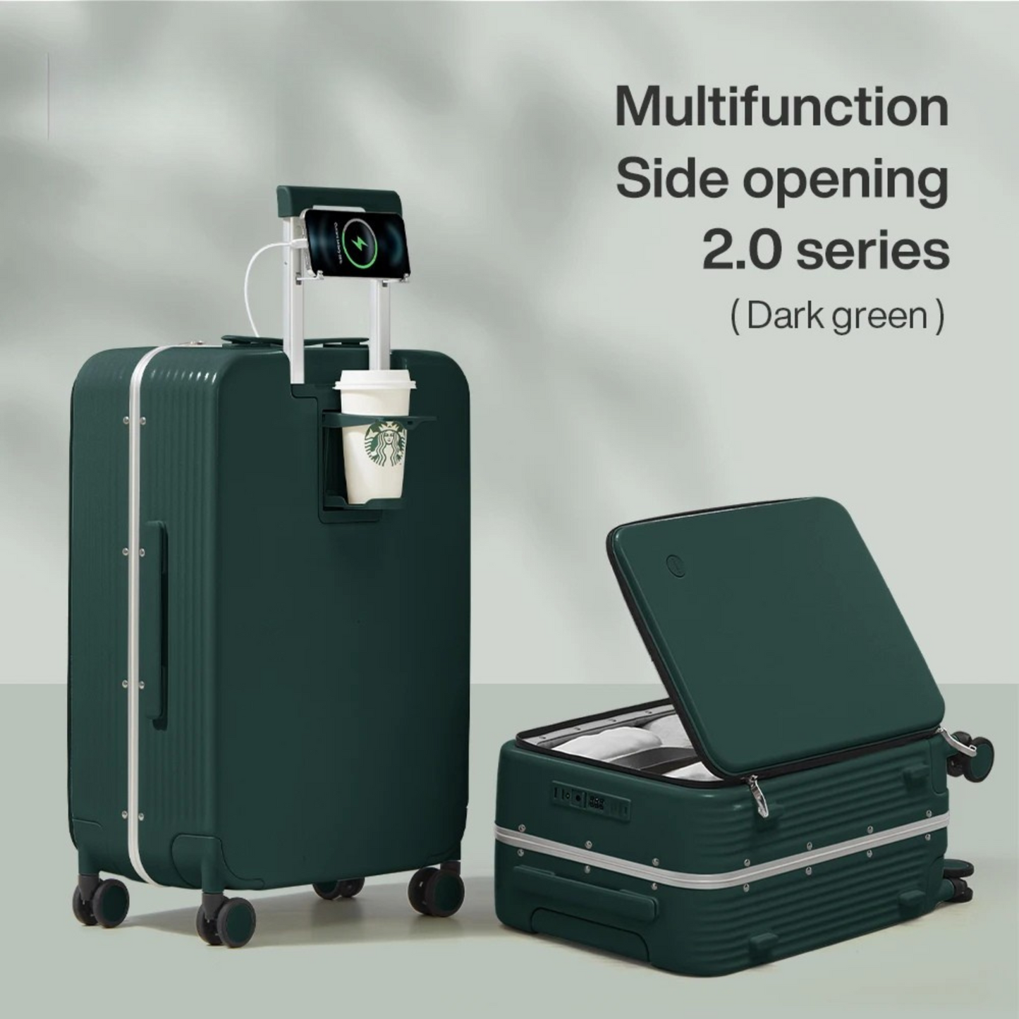 Mixi - Aluminum Frame Suitcase