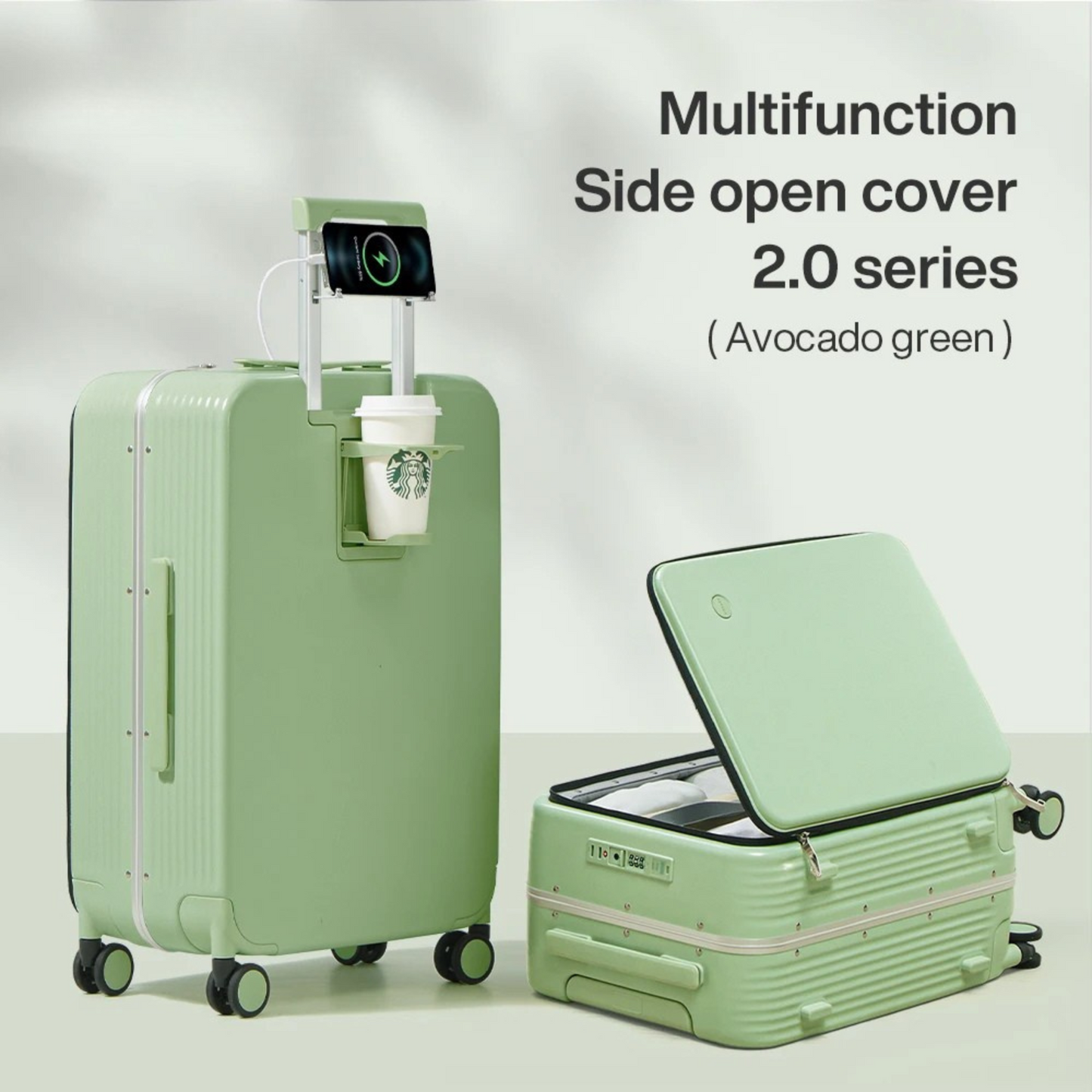 Mixi - Aluminum Frame Suitcase