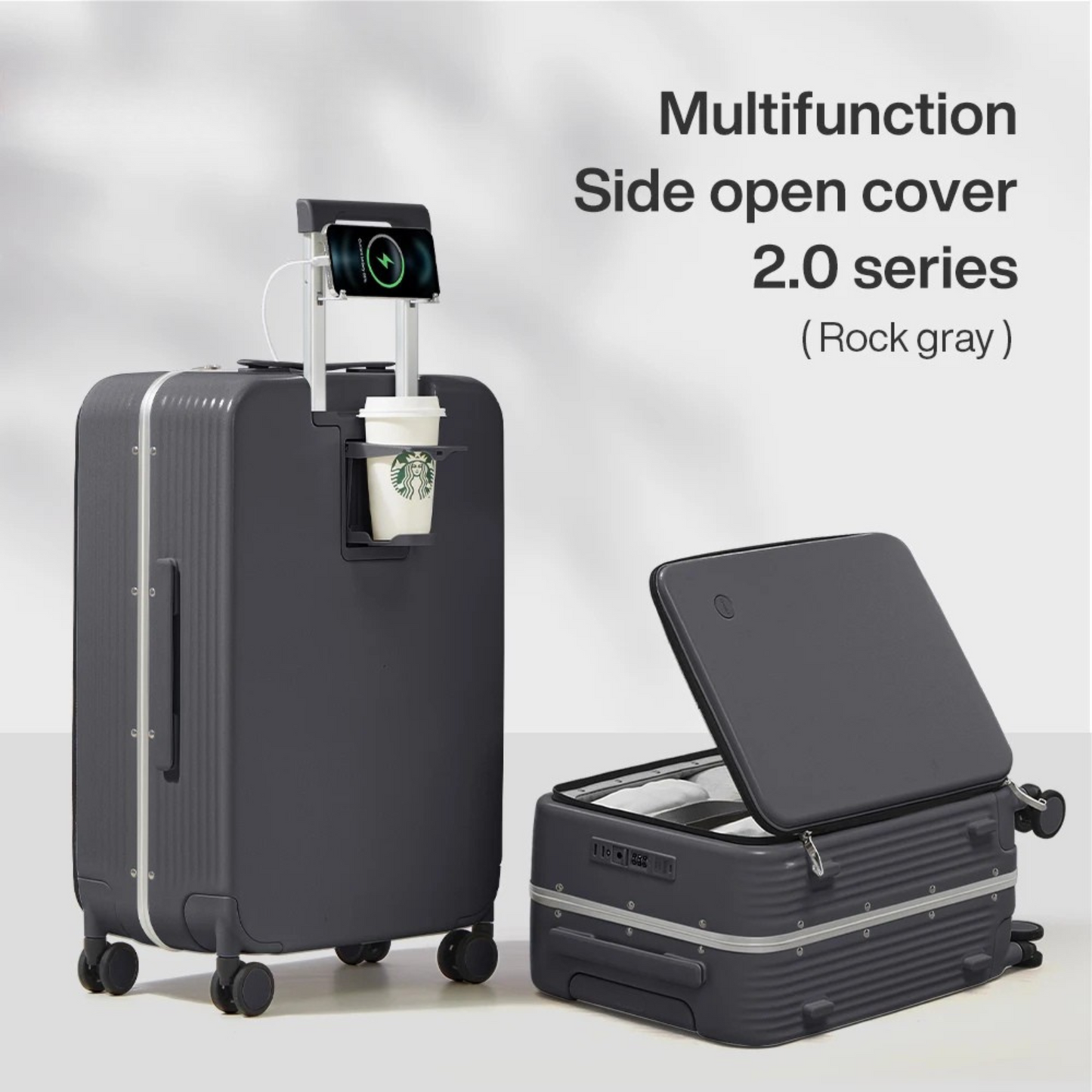 Mixi - Aluminum Frame Suitcase