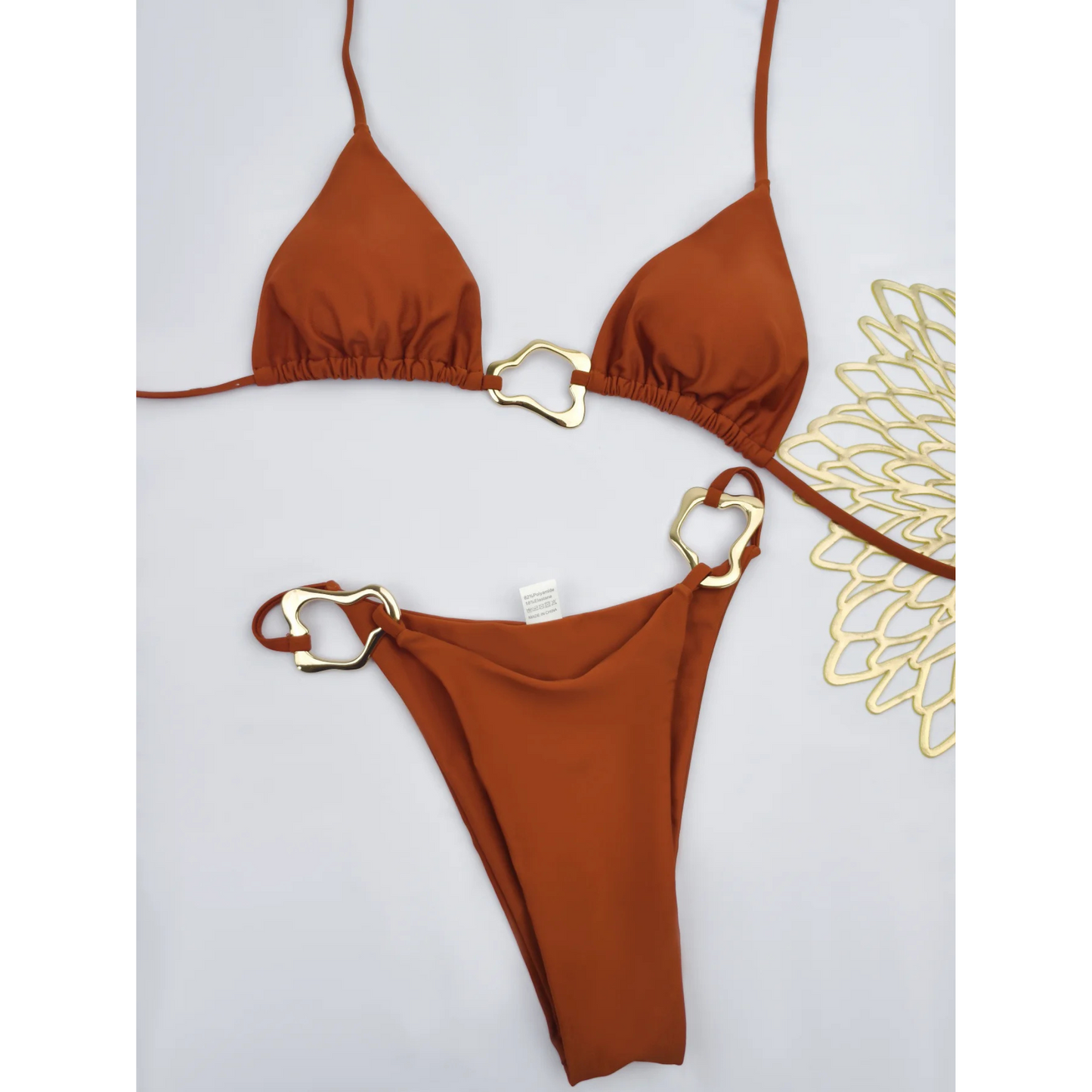 Sexy Lace-Up Bikini