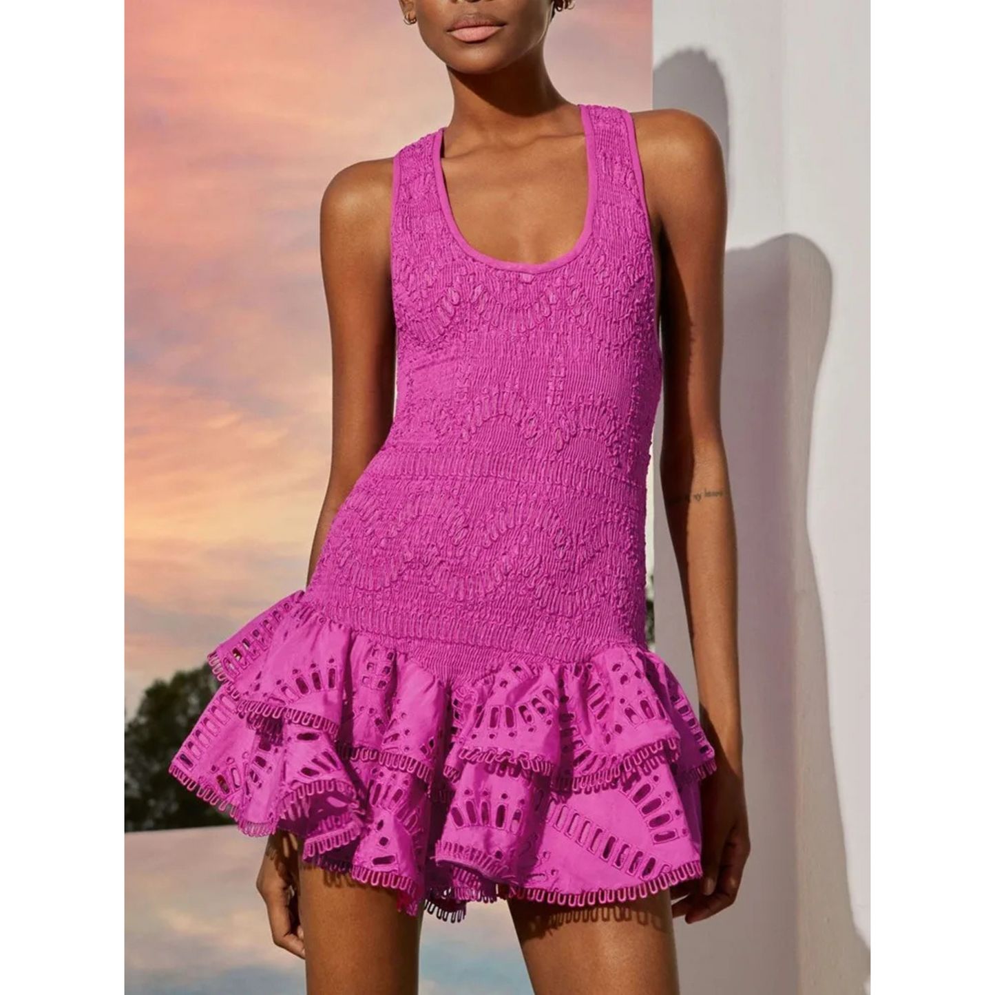 Slimming Mini Dress