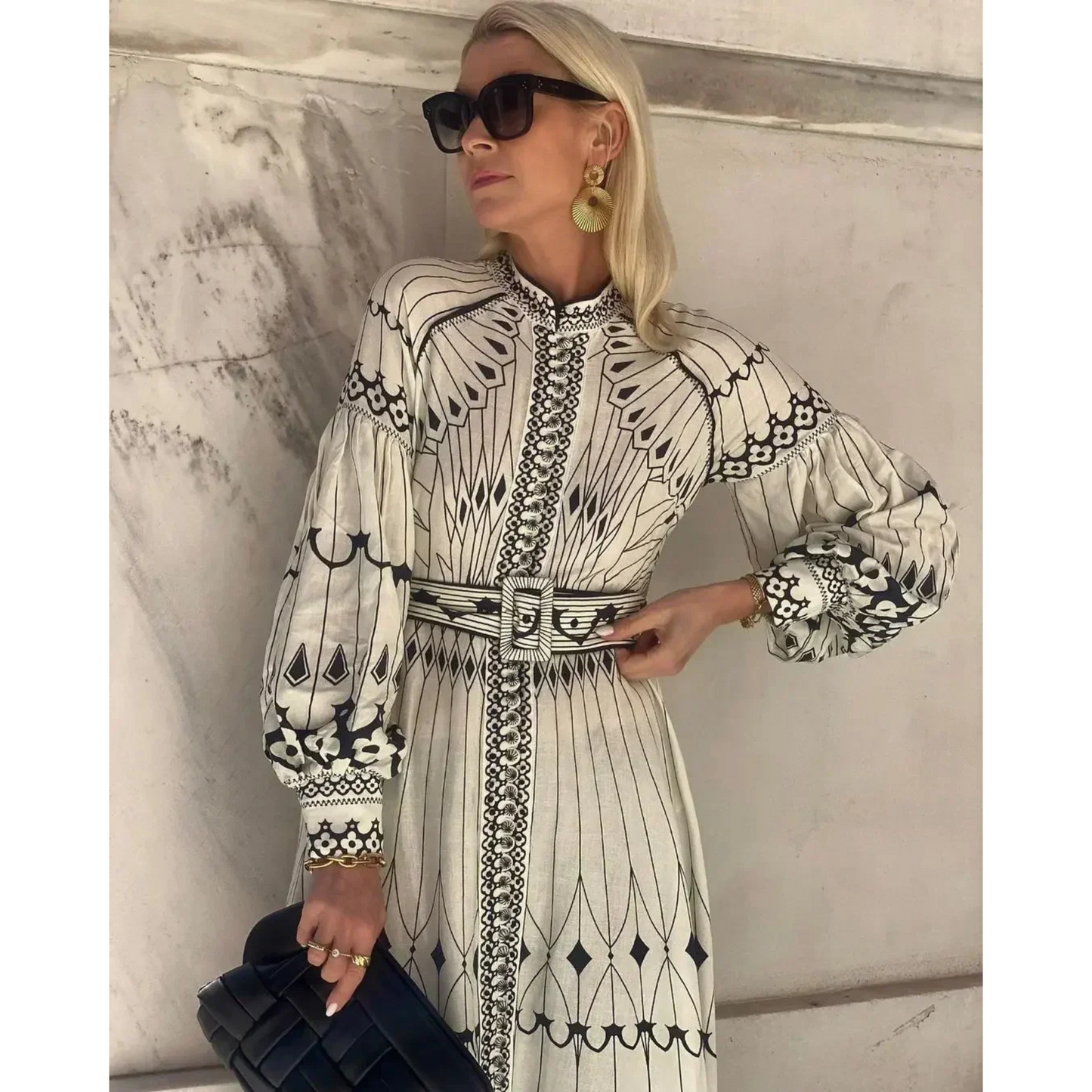 Retro Elegant Boho Dress