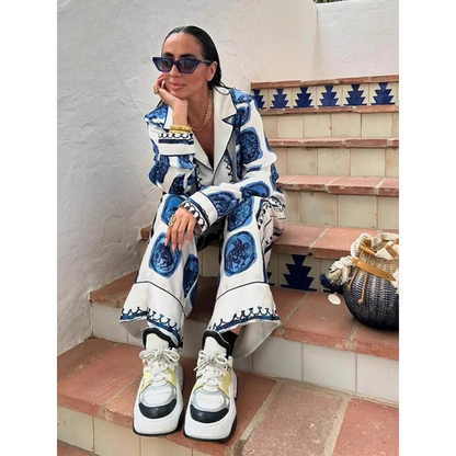Spring Summer Pants Set