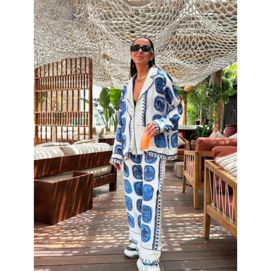 Spring Summer Pants Set