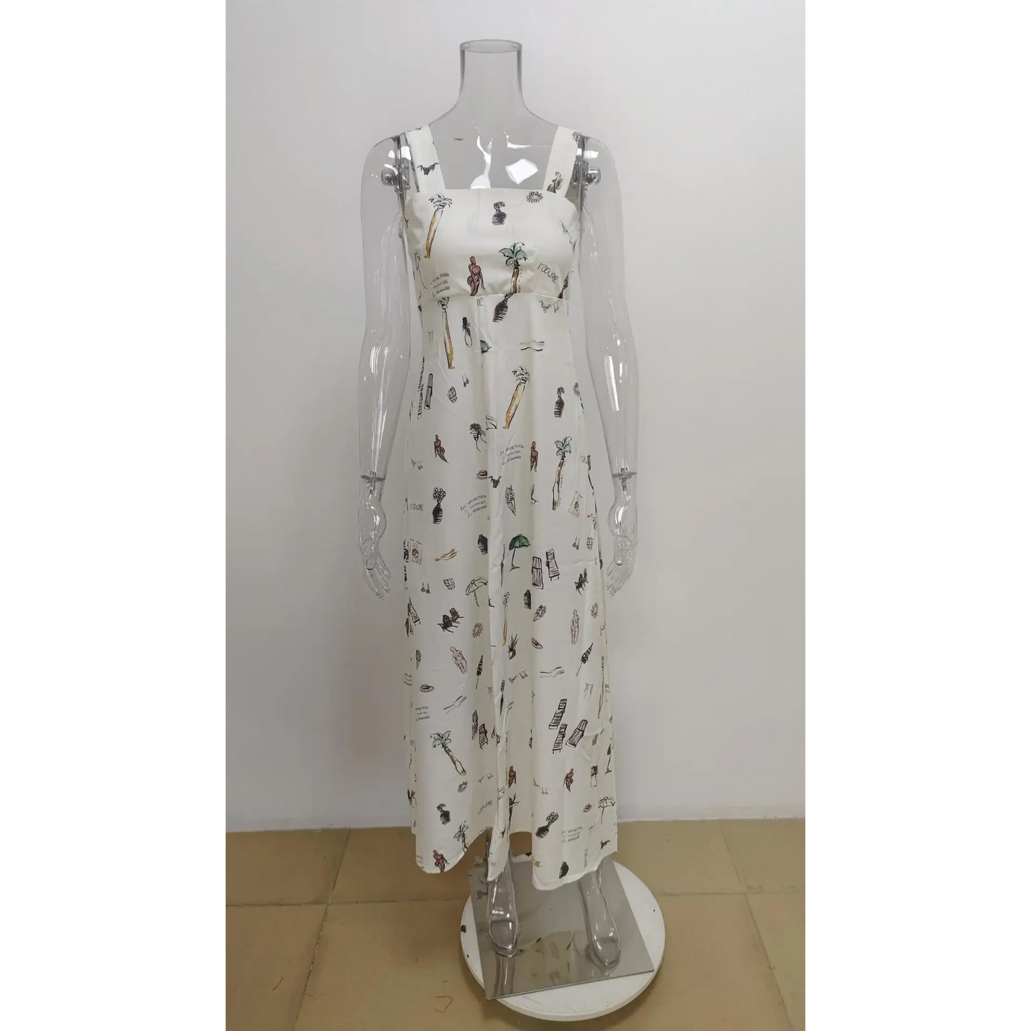 Summer Graffiti Camisole Dress