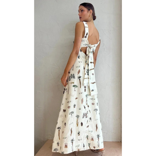 Summer Graffiti Camisole Dress
