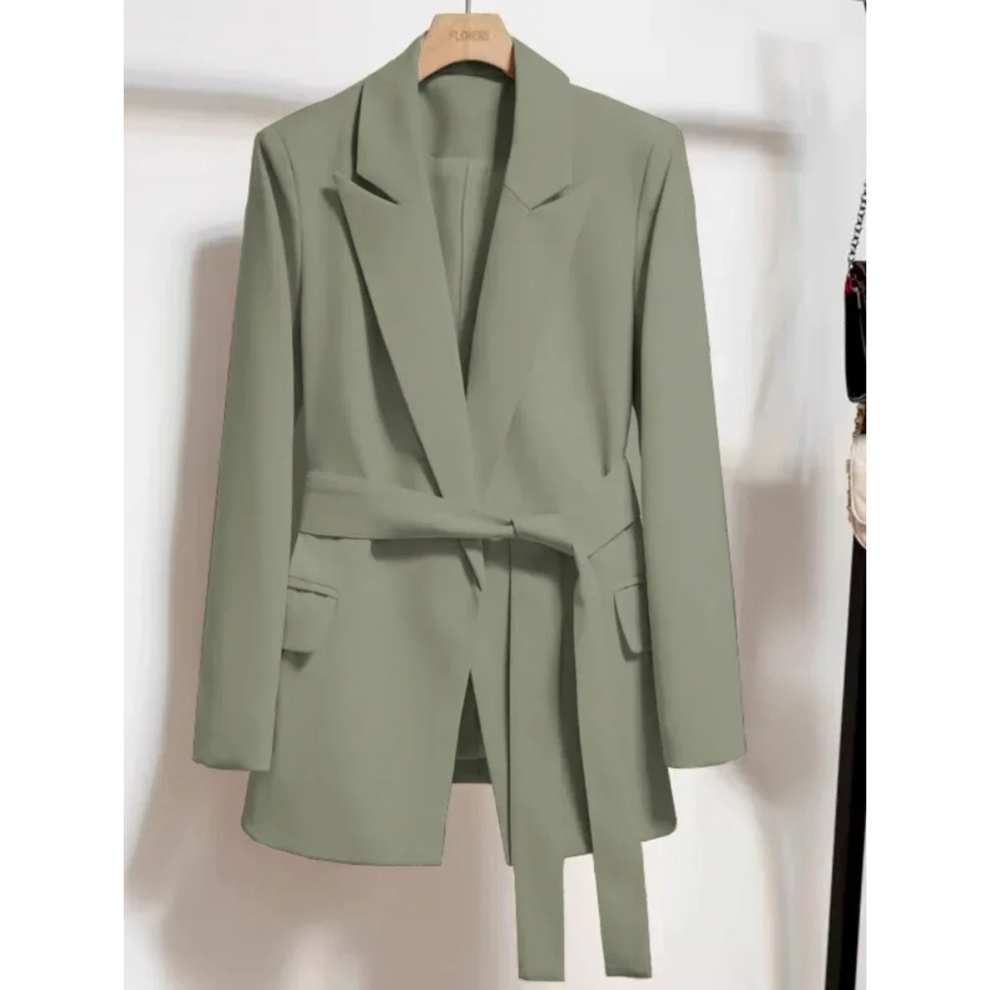 Fashion Lace-Up Blazer