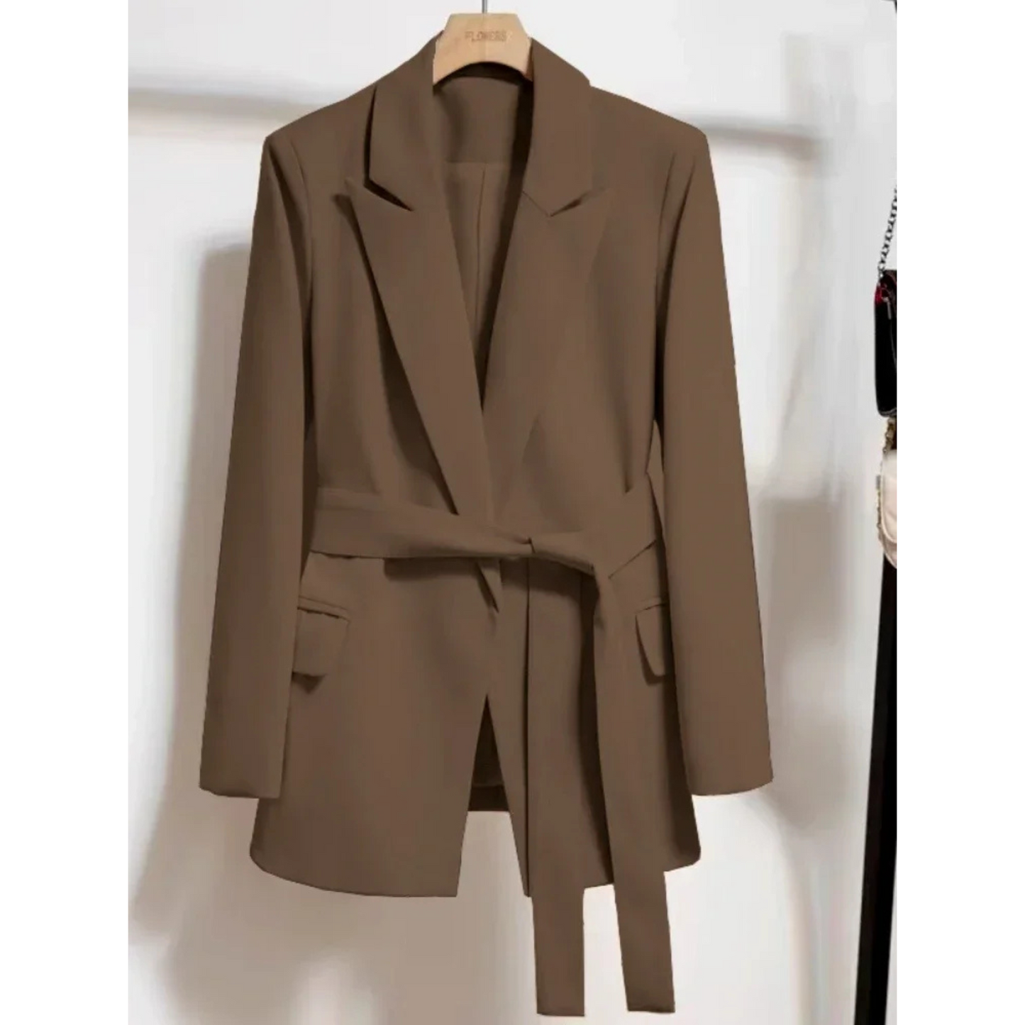 Fashion Lace-Up Blazer