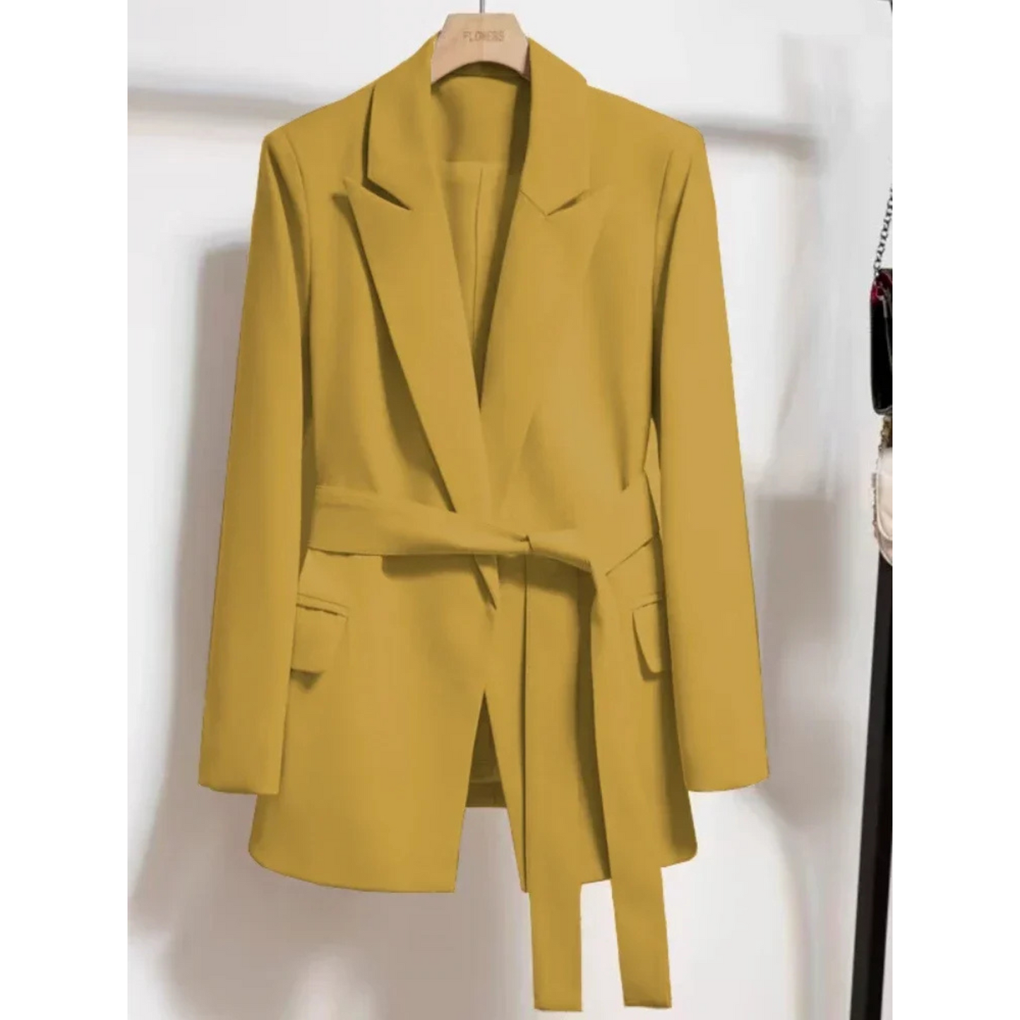 Fashion Lace-Up Blazer