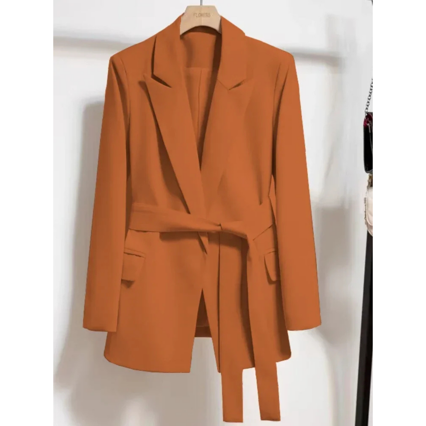 Fashion Lace-Up Blazer